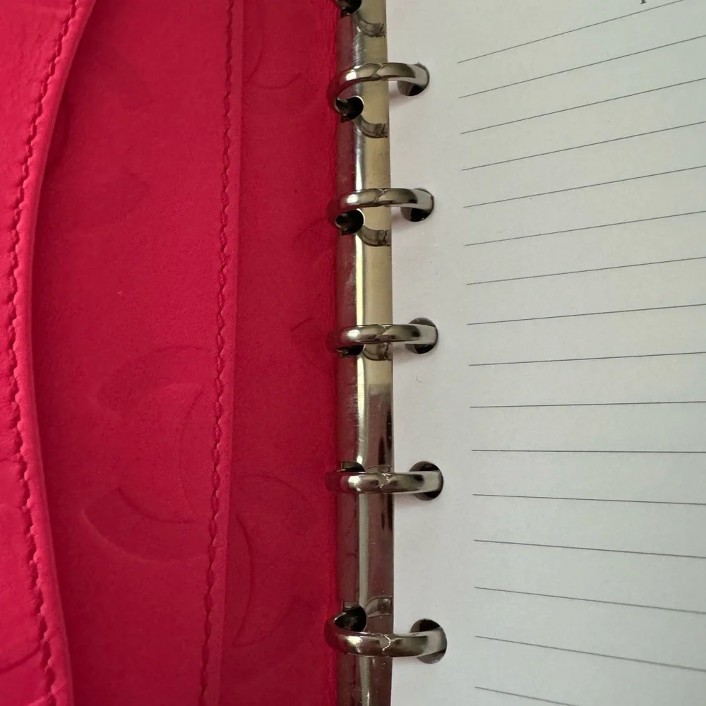 Chanel Cambon leather agenda Planner with dust cloth/box - Picture 6 of 9